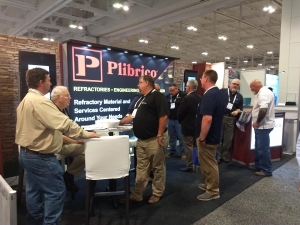 Plibrico Booth at Aluminum USA